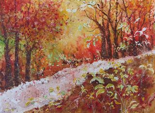 CUADROS Acuarela. Pintura Arte. Regalo.