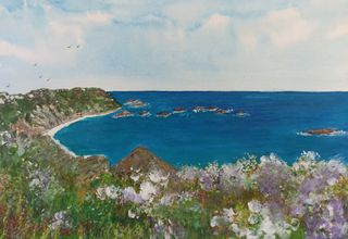 Acuarelas grandes. Arte. Regalos. Cuadros.