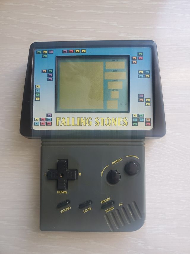 consola portatil retro falling Stones [tetris]