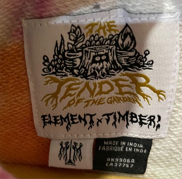 Sudadera con capucha element a estrenar. Talla M