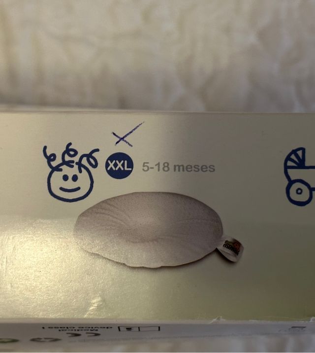 Cojín Mimos Talla de 5-18 meses. Incluye 3 fundas