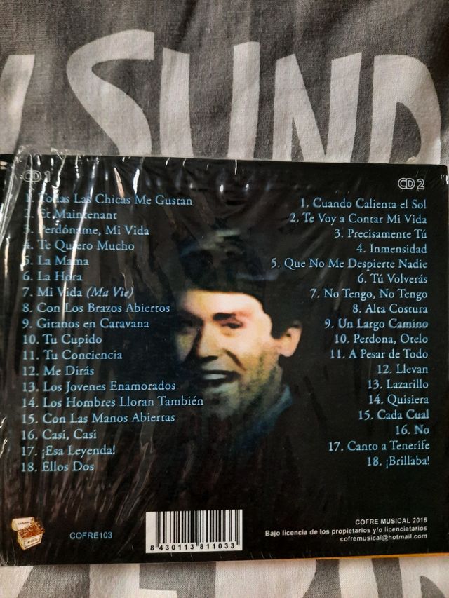 RAPHAEL DOBLE CD "LA MAMÁ" COMO NUEVO