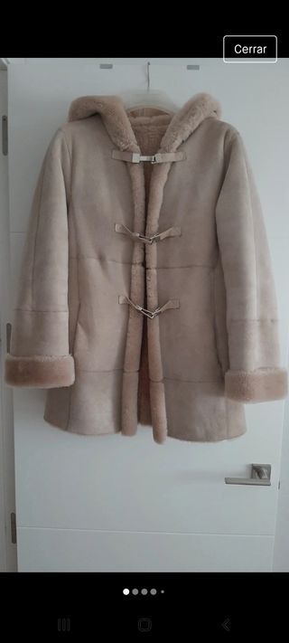 Abrigo piel vuelta Purificación Garcia