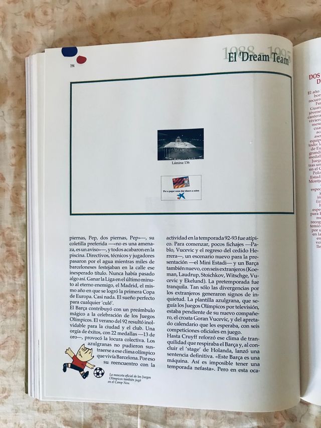 Libro de oro del Barça 1898 - 1995
