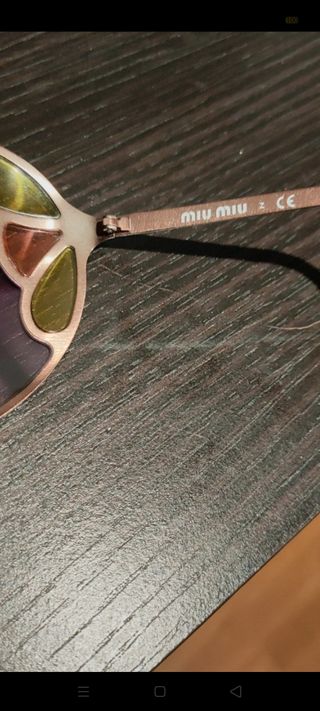 Gafas de sol Prada, Miu miu