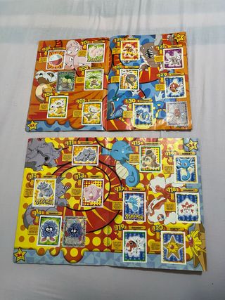 Álbum COMPLETO Pokémon Merlín Collections.