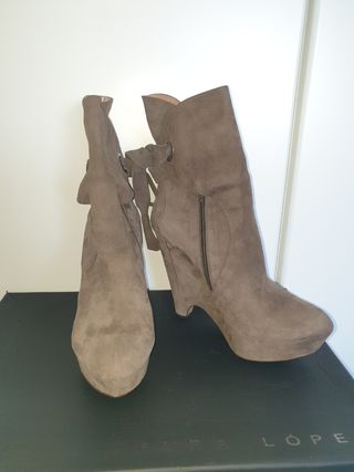 Botines piel Pura Lopez