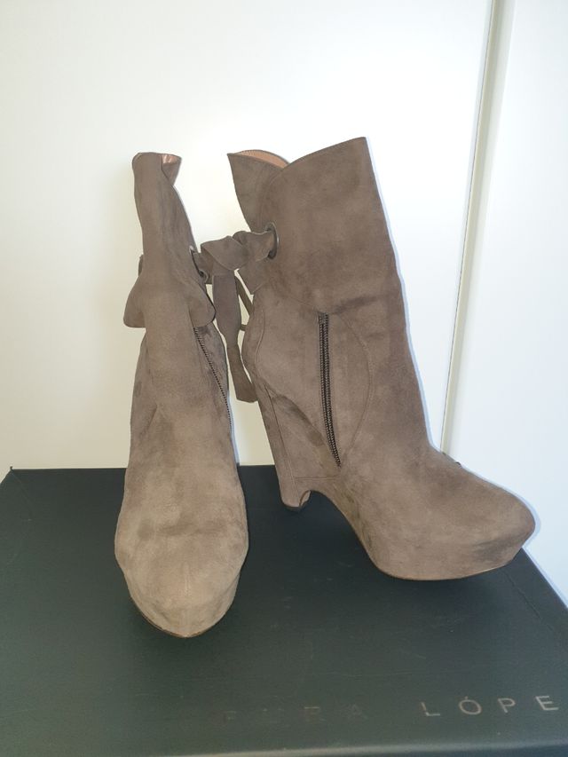 Botines piel Pura Lopez