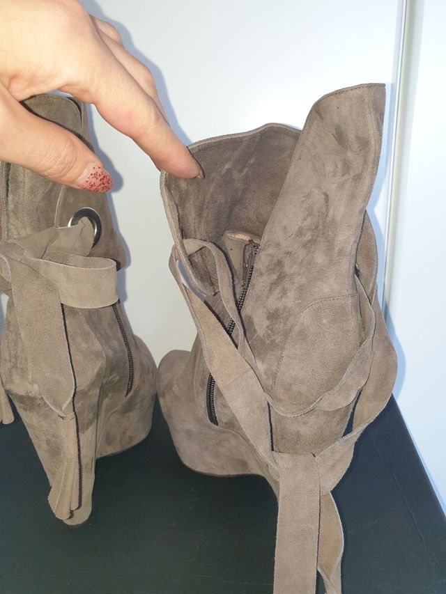 Botines piel Pura Lopez