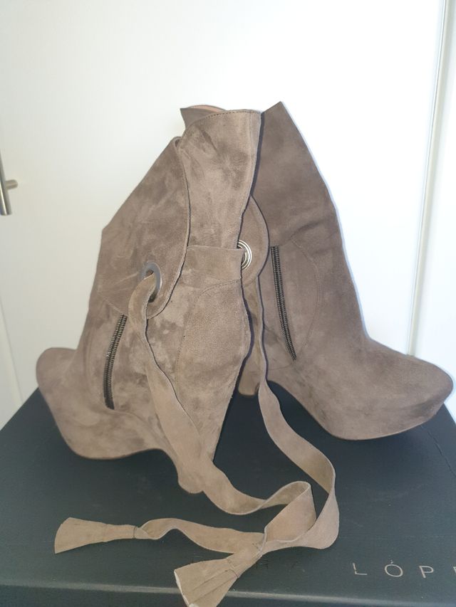 Botines piel Pura Lopez