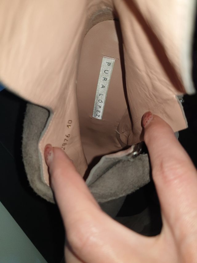 Botines piel Pura Lopez