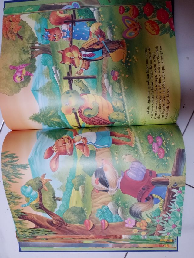 libro infantil de fábulas