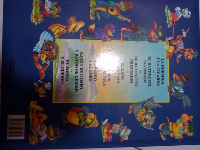 libro infantil de fábulas