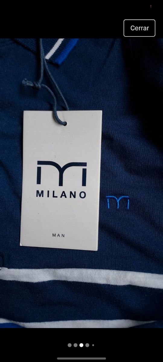 Camisa manga larga hombre MILANO talla XL