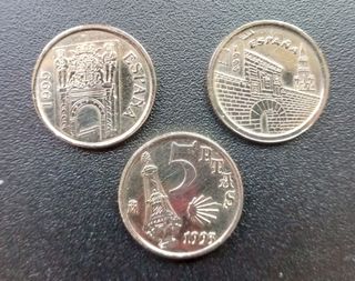 Monedas 5 pesetas