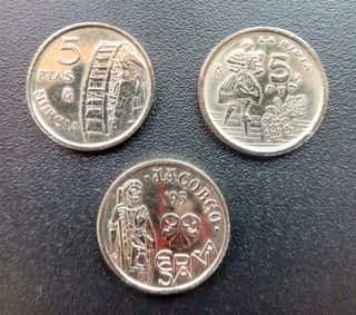 Monedas 5 pesetas