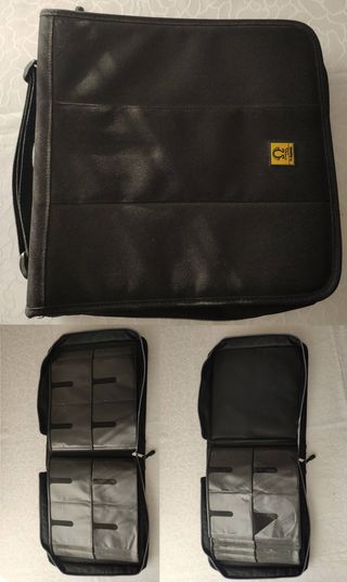 Estuche archivador para CD, DVD o BLURAY