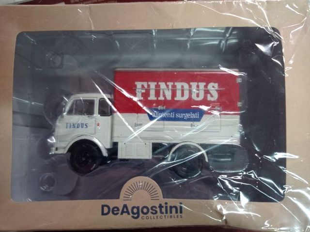 om leoncino 1965 findus  vintage trucks 1:43