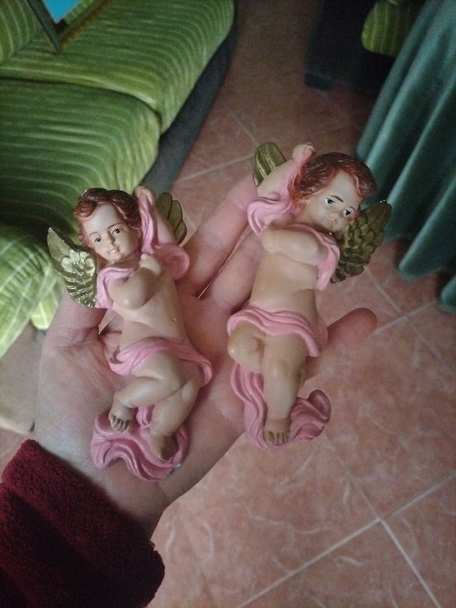 Cuadro de Jesús y angelitos para dormitorio 