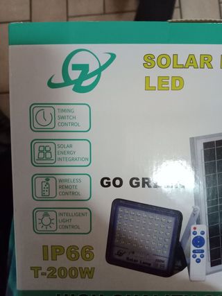solar flood lampa led