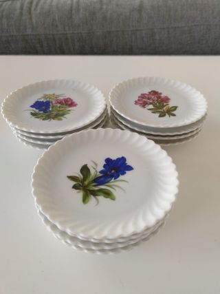 Lote Docena de platitos AK kaiser