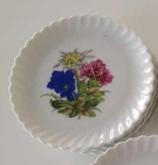 Lote Docena de platitos AK kaiser