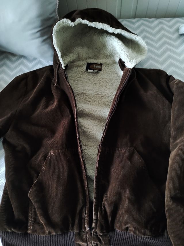 Cazadora  de pana y borreguito por dentro