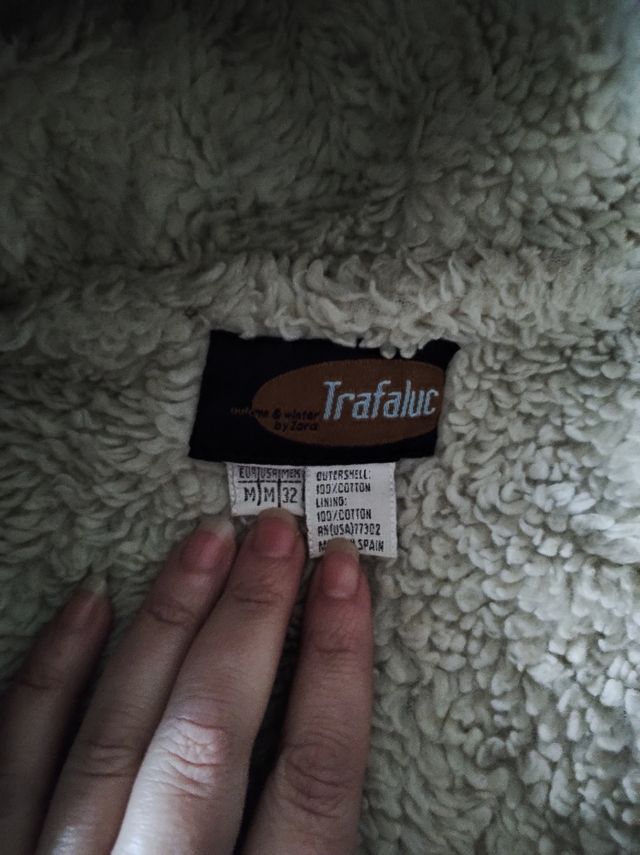 Cazadora  de pana y borreguito por dentro