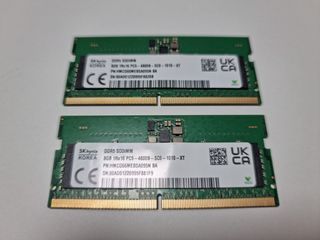 Memoria RAM DDR5 16GB 2x8GB 4800Mhz CL40 SO-DIMM