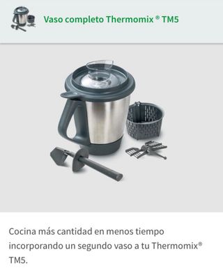 Vaso TM5 más 5 accesorios