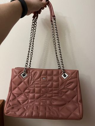 Bolso rosa Purificación Garcia