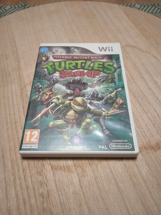 turtles smash-up wii