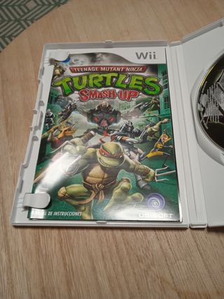 turtles smash-up wii