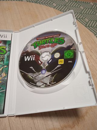 turtles smash-up wii