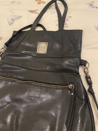 Bolso de piel de Hakei