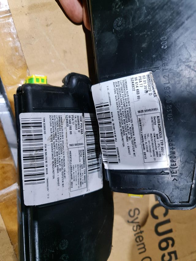 Airbag asiento  derecho peugeot 308