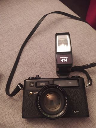 cámara de Fotos Yashika Electro 35
