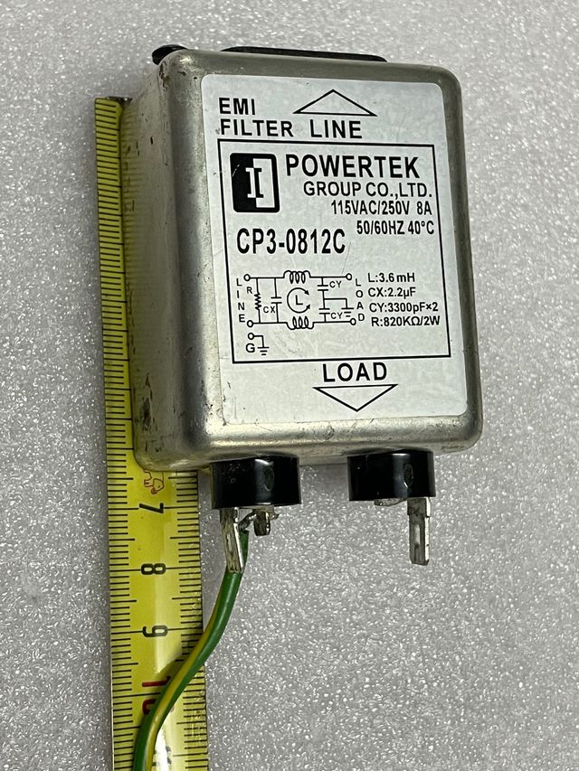 Filtro antiparasitario