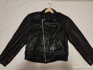 Chupa de piel auténtica talla 46