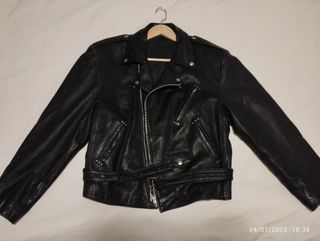 Chupa de piel auténtica talla 46