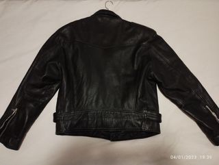 Chupa de piel auténtica talla 46