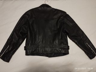 Chupa de piel auténtica talla 46