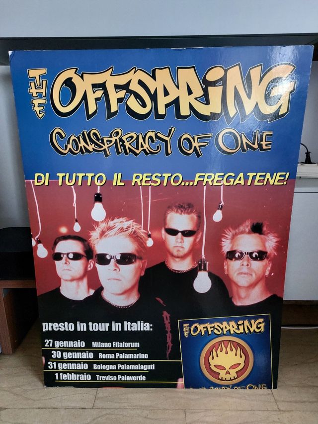 Locandina tour The Offspring