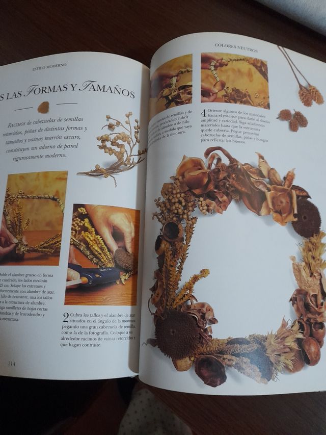 libro EL ARTE DE LAS FLORES SECAS