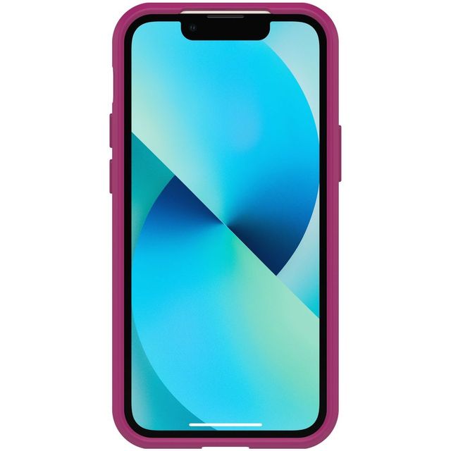 Funda React iPhone 12 mini / 13 mini clear rosa