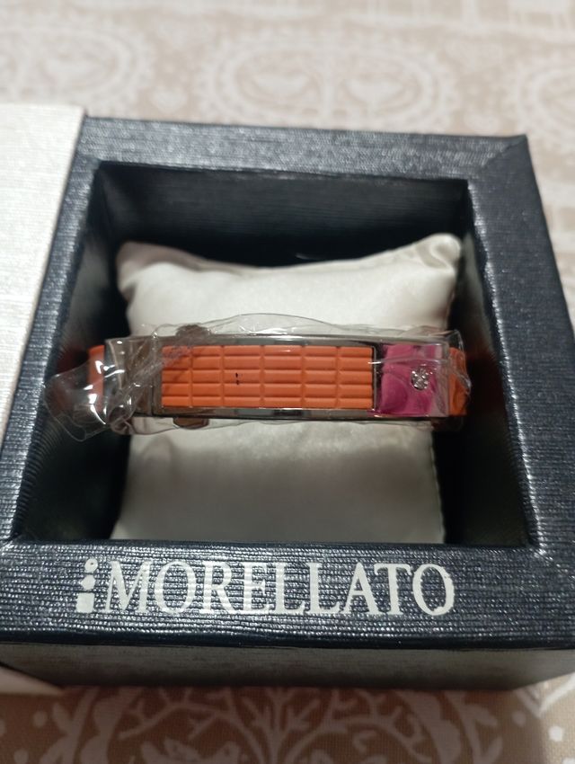 Braccialetto MORELLATO  uomo caucciù e acciaio