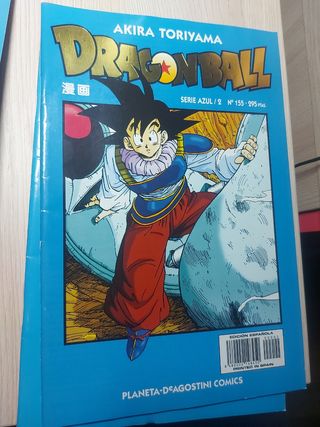 comics serie azul Dragón Ball
