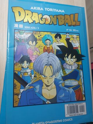 comics serie azul Dragón Ball