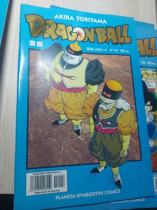 comics serie azul Dragón Ball