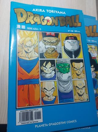 comics serie azul Dragón Ball